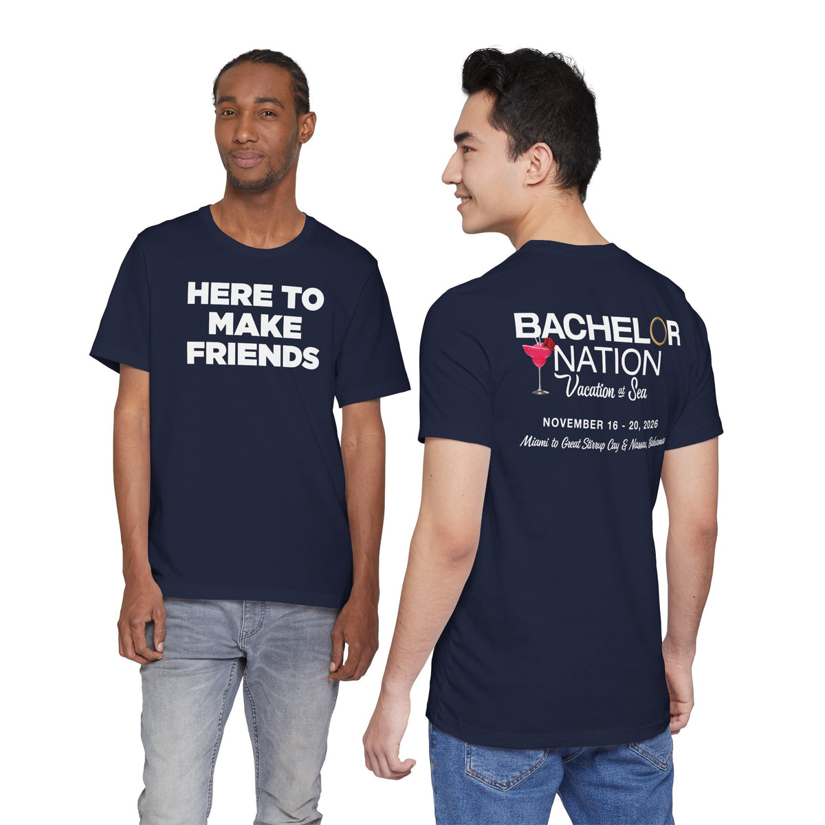 Bachelor Nation Unisex Short Sleeve Tee - Bachelor Nation Vacation at Sea