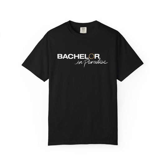 Bachelor in paradise logo comfort colors t-shirt - black