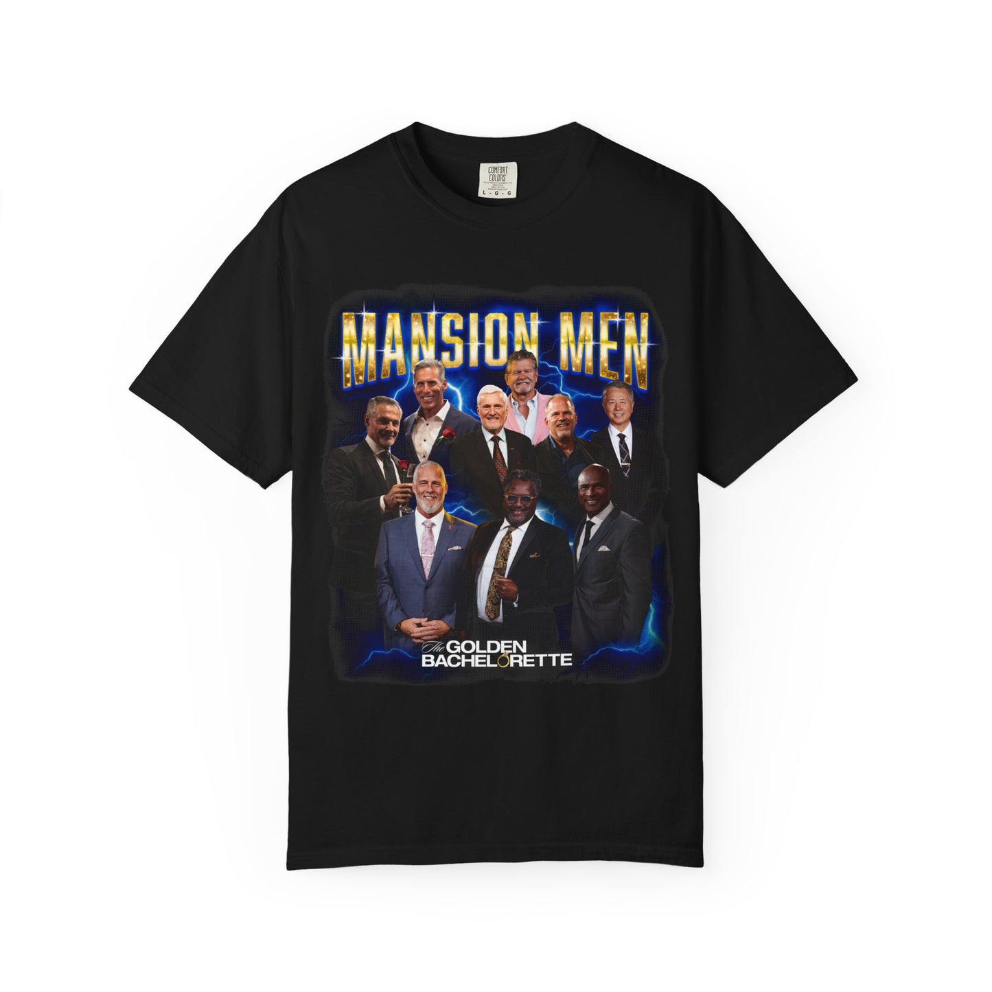 The Golden Bachelorette Heartthrob Mansion Men T-Shirt