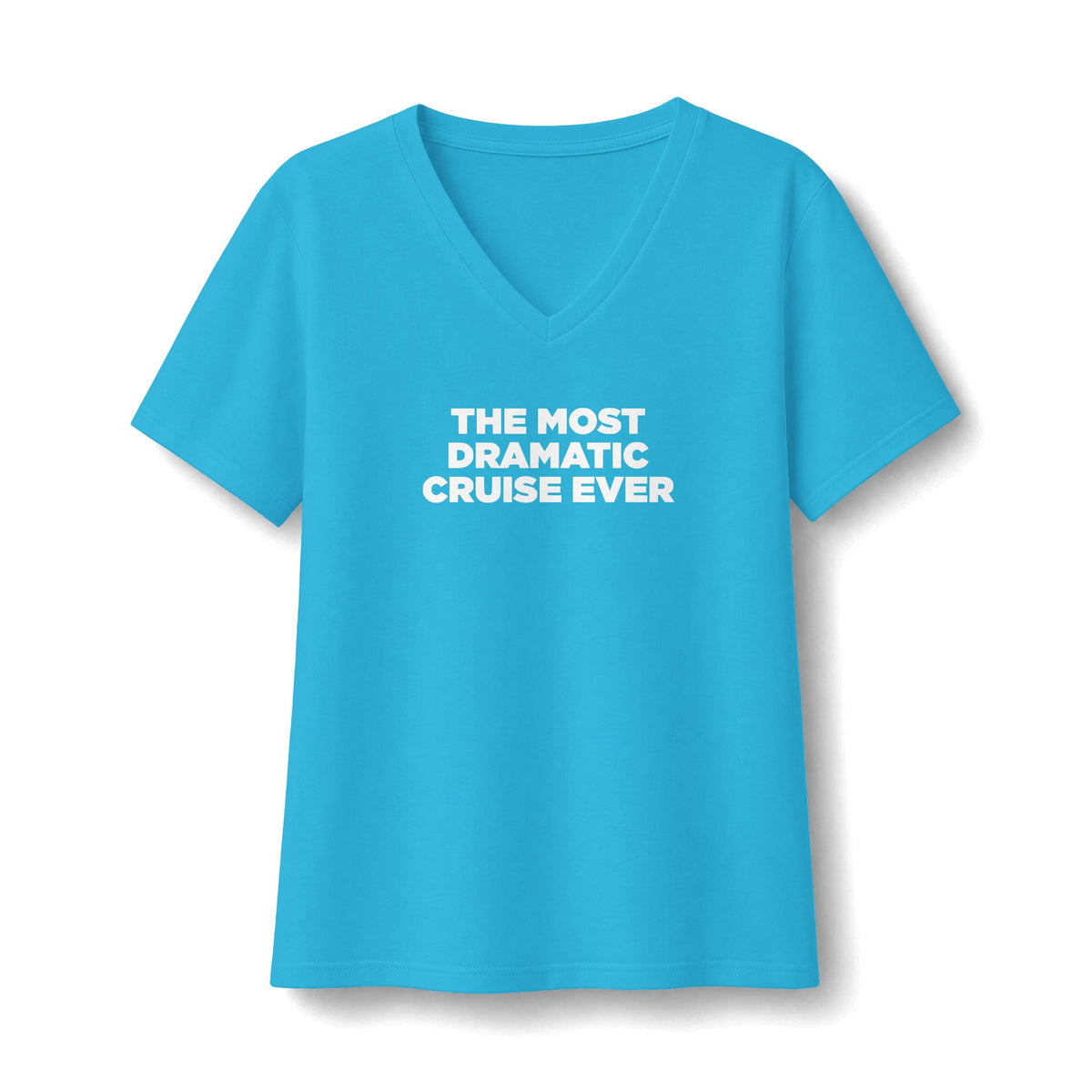 Women's Relaxed Jersey Short Sleeve V-Neck Tee