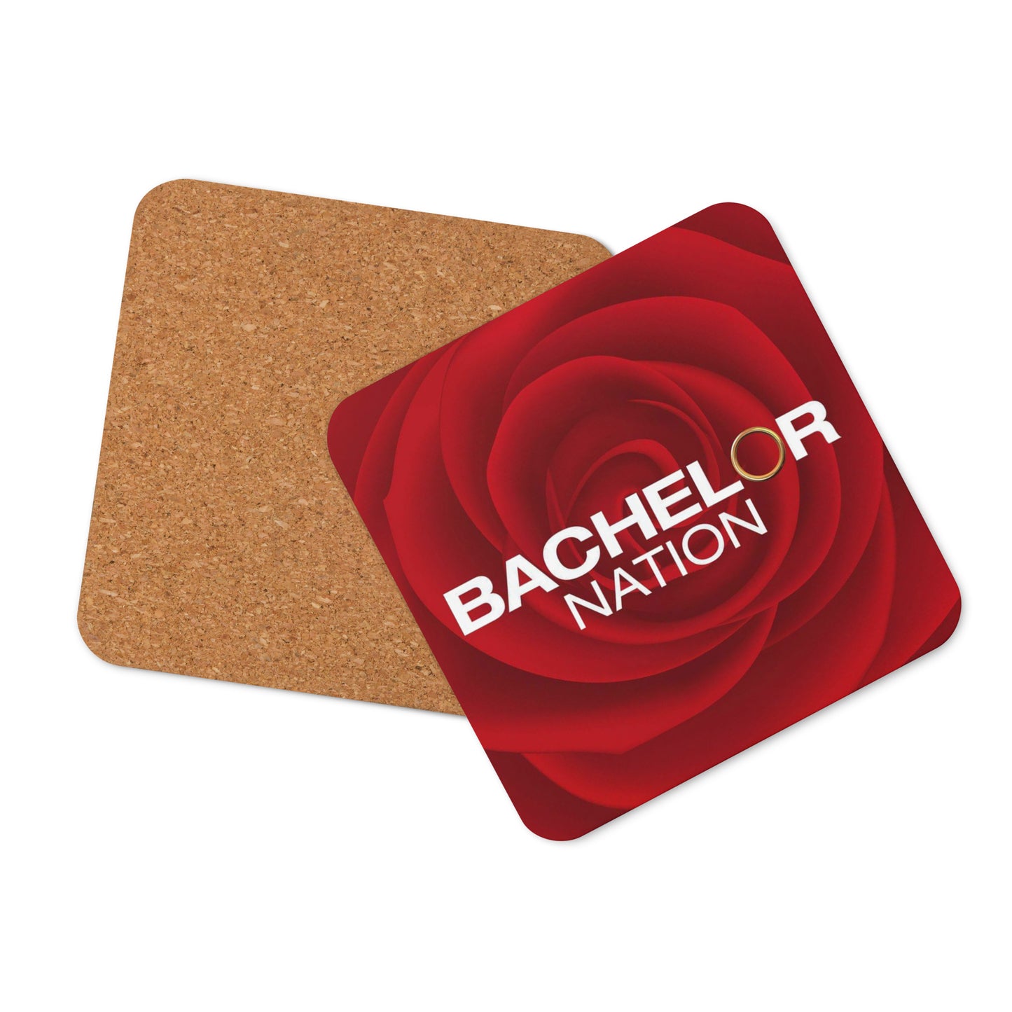 Bachelor Nation Logo Cork Back Coaster